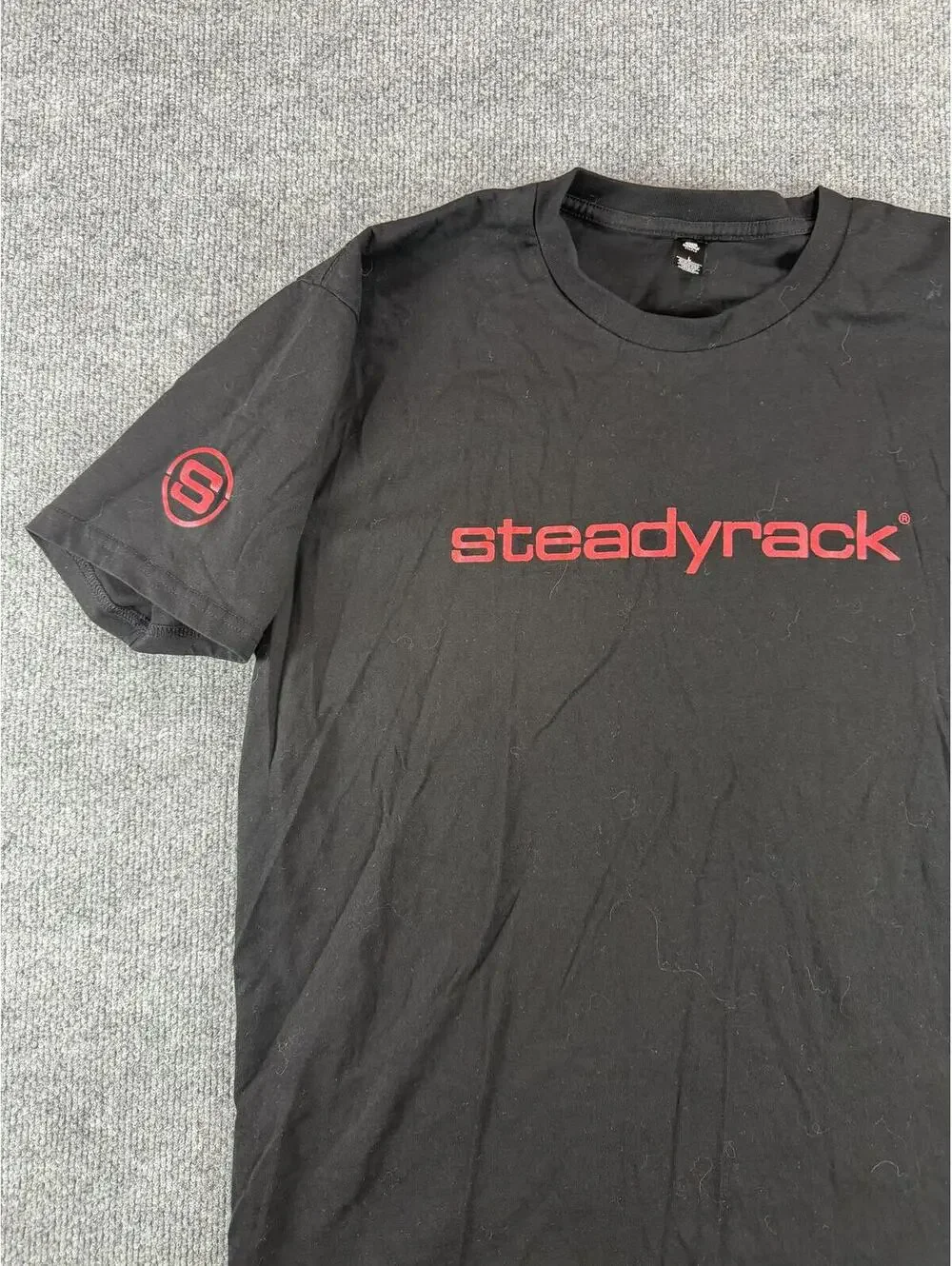 AS Colour Steadyrack Black T-Shirt - Cycling, Biking